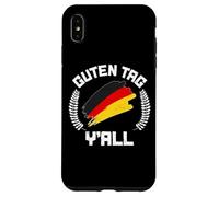 Custodia per iPhone XS Max Guten Tag Y'all Biergarten Germany Flag German Beer Festival