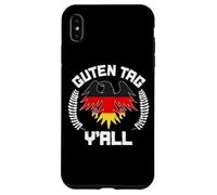 Custodia per iPhone XS Max Guten Tag Y'all Biergarten Germany Flag German Beer Festival