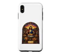 Custodia per iPhone XS Max Ha preso i cinque pani e i due pesci Gesù Mosaico Art