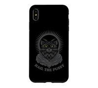 Custodia per iPhone XS Max "Hail the Pussy" Goth Satan Clothing Gothic Hail Satan