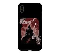 Custodia per iPhone XS Max Halloween Haunted House Of Horrors Entra a tuo rischio e pericolo