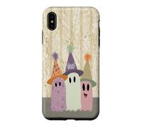 Custodia per iPhone XS Max Halloween Tre Fantasmi Divertimento