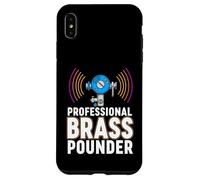 Custodia per iPhone XS Max Ham Radio CW Professional Brass Pounder Morse Code