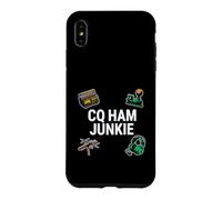 Custodia per iPhone XS Max Ham Radio Operator CQ Ham Junkie Amateur Broadcaster