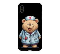 Custodia per iPhone XS Max Happy Doc Teddy Bear - Costume grafico