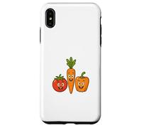 Custodia per iPhone XS Max Happy Garden Harvest Trio