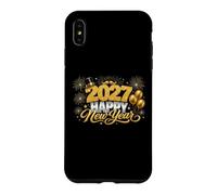 Custodia per iPhone XS Max Happy New Year Party 2027 Fireworks Family Matching