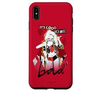 Custodia per iPhone XS Max Harley Quinn Good to be Bad Red