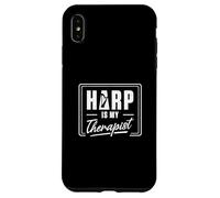 Custodia per iPhone XS Max Harp Is My Therapist - Arpa divertente per arpista