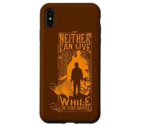 Custodia per iPhone XS Max Harry Potter Neither Can Live While The Other Survives