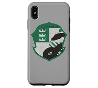 Custodia per iPhone XS Max Harry Potter Slytherin Four Square Shield Crest