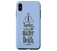 Custodia per iPhone XS Max Harry Potter Together They Make One Master of Death