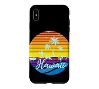 Custodia per iPhone XS Max Hawaii Vintage Sunset Surfer Souvenir