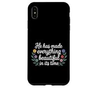Custodia per iPhone XS Max He Has Made Everything Beautiful In Its Time -