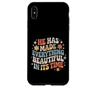 Custodia per iPhone XS Max He Has Made Everything Beautiful In Its Time -