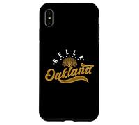 Custodia per iPhone XS Max Hella Oakland per California Slang e Norcal