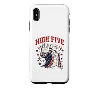 Custodia per iPhone XS Max High Five | Retro George Washington Patriottico Vintage