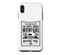 Custodia per iPhone XS Max Hike Camp Esplora le Great Smoky Mountains Tennessee