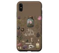 Custodia per iPhone XS Max His Witch Her Warlock Stregoneria Coppia Magia Occulta