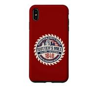 Custodia per iPhone XS Max Historic Sutter's Mill, Coloma, California, Stati Uniti Gold Rush Town