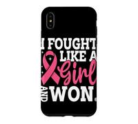Custodia per iPhone XS Max Ho combattuto come una ragazza e ho vinto
