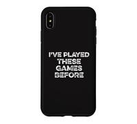 Custodia per iPhone XS Max Ho giocato a questi giochi prima di Meme Game Funny Gamer Gaming