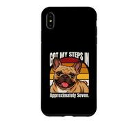 Custodia per iPhone XS Max Ho i miei passi in circa sette bulldog