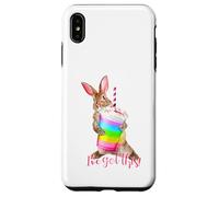 Custodia per iPhone XS Max Ho questo simpatico frullato motivazionale a forma di coniglietto arcobaleno