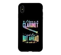 Custodia per iPhone XS Max Ho un clarinetto e non ho paura di usarlo