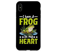 Custodia per iPhone XS Max Ho una rana nel mio cuore