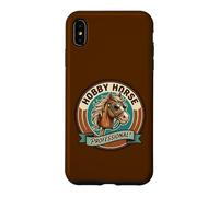 Custodia per iPhone XS Max Hobby Horse Professional! Carino bastone da equitazione