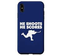 Custodia per iPhone XS Max Hockey LUI SPARA PUNTEGGI