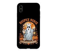 Custodia per iPhone XS Max Hospice Infermiera Fantasma Halloween Zucca Cura Design