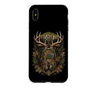 Custodia per iPhone XS Max Hunting Back To School - Zaino mimetico per studenti e cacciatori di cervi