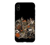 Custodia per iPhone XS Max Hunting Back To School - Zaino mimetico per studenti e cacciatori di cervi