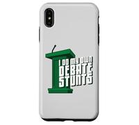 Custodia per iPhone XS Max I Do My Own Debate Stunts Debater prodotto