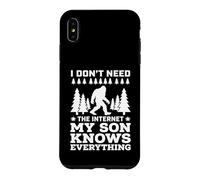 Custodia per iPhone XS Max I Don't Need The Internet My Son knows Everything