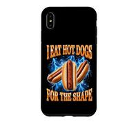 Custodia per iPhone XS Max I Eat Hot Dogs For The Shape