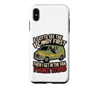 Custodia per iPhone XS Max I Gotta See The Candy First Funny Reaper Van Graphic