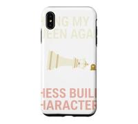 Custodia per iPhone XS Max I Hung My Queen Again Chess costruisce il design dei personaggi
