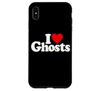 Custodia per iPhone XS Max I LOVE HEART GHOST