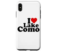 Custodia per iPhone XS Max I LOVE HEART LAKE COMO LOMBARDIA ITALIA