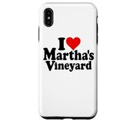 Custodia per iPhone XS Max I LOVE HEART MARTHA'S VIGNETO MASSACHUSETTS