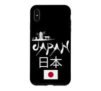 Custodia per iPhone XS Max I Love Japan Culture, Enjoy Cool Japan Red-crowned crane