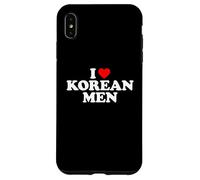 Custodia per iPhone XS Max I Love Korean Men