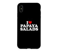 Custodia per iPhone XS Max I Love Papaya Salad