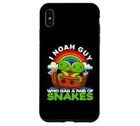 Custodia per iPhone XS Max I Noè Guy che aveva un paio di serpenti Arca di Noè Serpent Faith