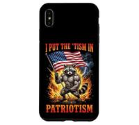 Custodia per iPhone XS Max I Put The 'tism In Patriotism