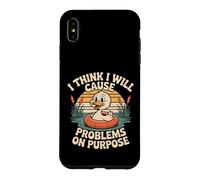Custodia per iPhone XS Max I Think I Will Cause Problems On Purpose Chaos Vibe -