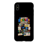Custodia per iPhone XS Max I Think in Shapes Puzzler Puzzle Shirt